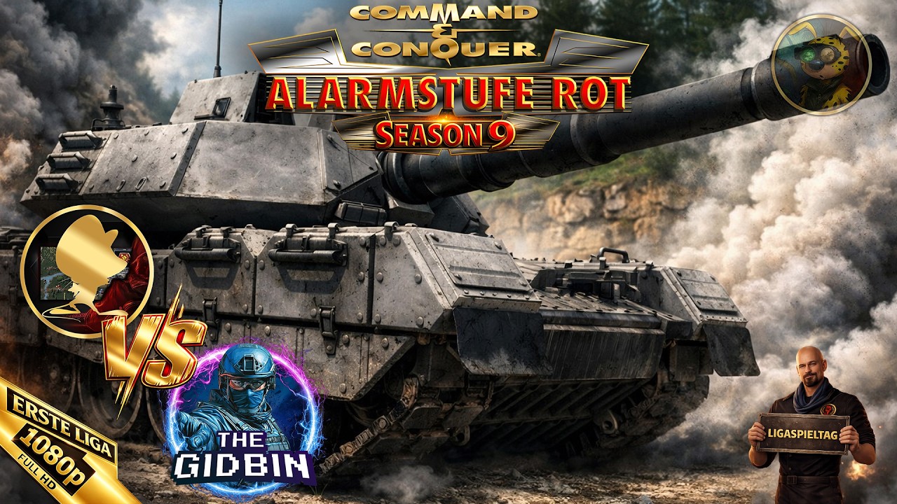 Command and Conquer Red Alert eSports Classic League 2026 | VolkerRacho vs. The_Gidbin