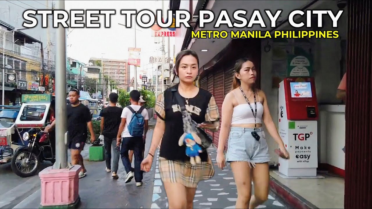 DOWNTOWN PASAY CITY STREET TOUR | METRO MANILA PHILIPPINES | Walktour 