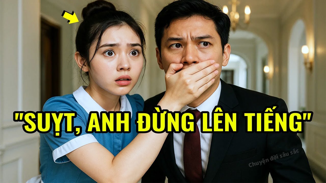 Tỷ phú về nhà bất ngờ, cô giúp việc run rẩy thì thầm 