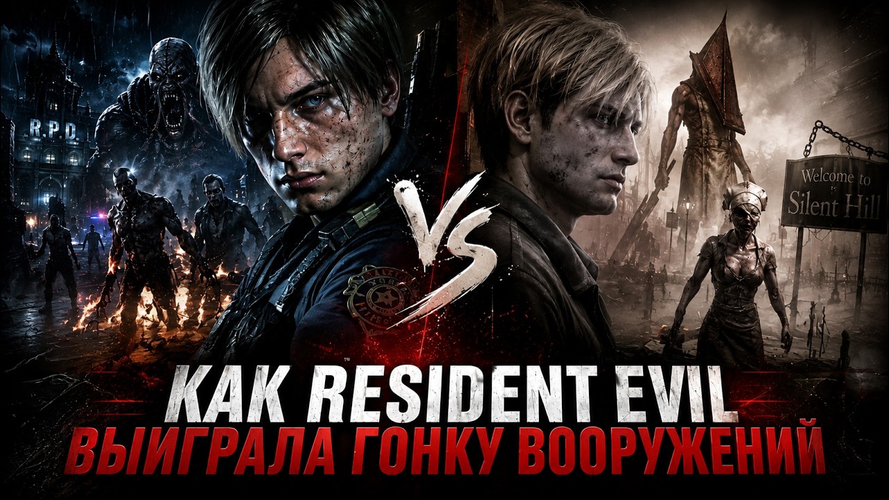 RESIDENT EVIL vs SILENT HILL абсолютная победа? | Как SILENT HILL осталась позади