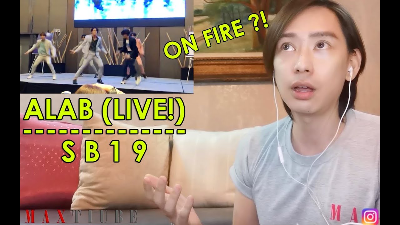 EVENTS SINGER REACTS TO SB19 | ALAB | HONEST REACTION | MAX TIU  #SB19 #ALAB
