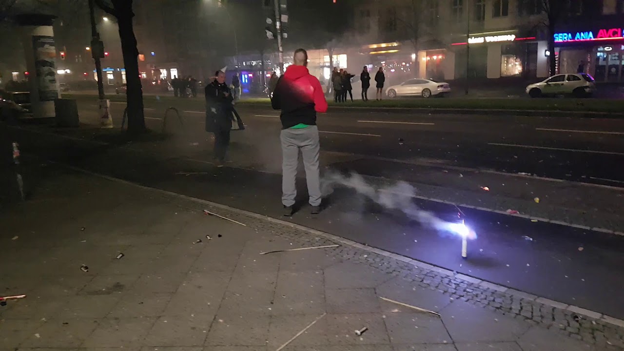 Silvester 2017/2018 Berlin - Frankfurter Allee