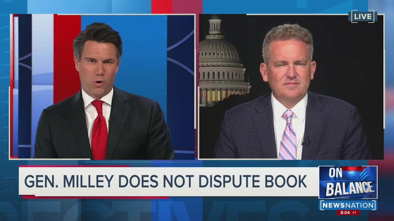 GENERAL MILLEY DOES NOT DISPUTE BOOK