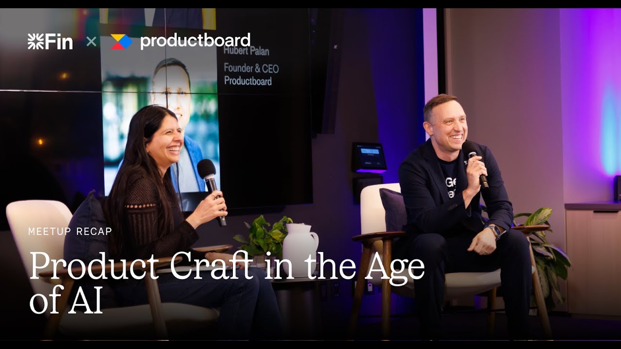 Fin x Productboard meetup: Product Craft in the Age of AI | San Francisco | January 2026