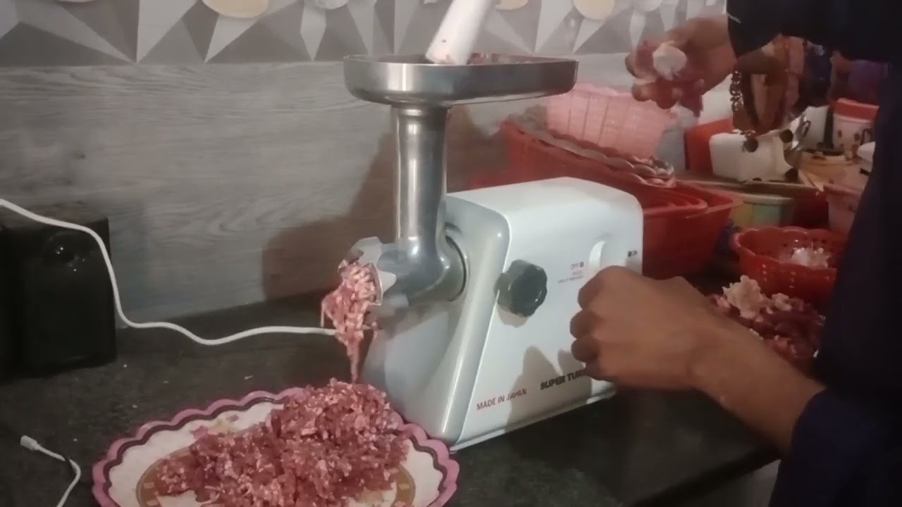 Panasonic Meat Mincer Reveiw and kimma machine sy kesy bantay hea