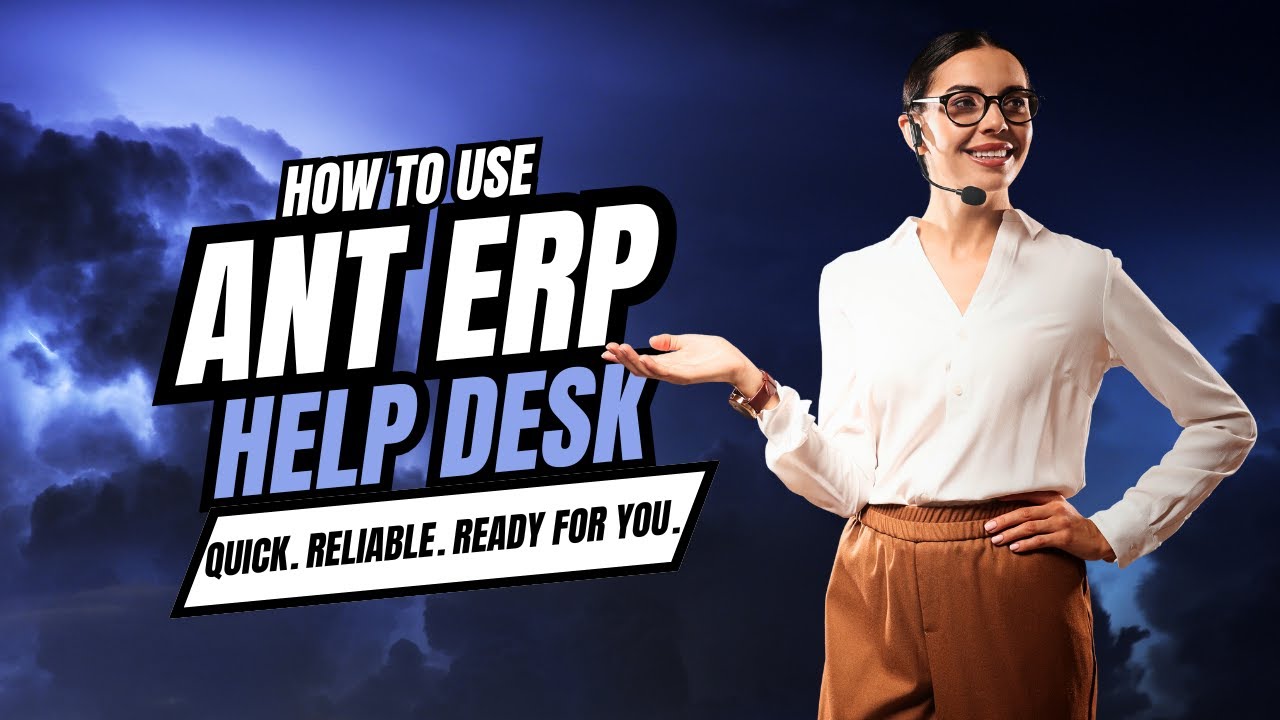 🚀 Ant ERP Help Desk Tutorial &ndash; Step-by-Step Guide
