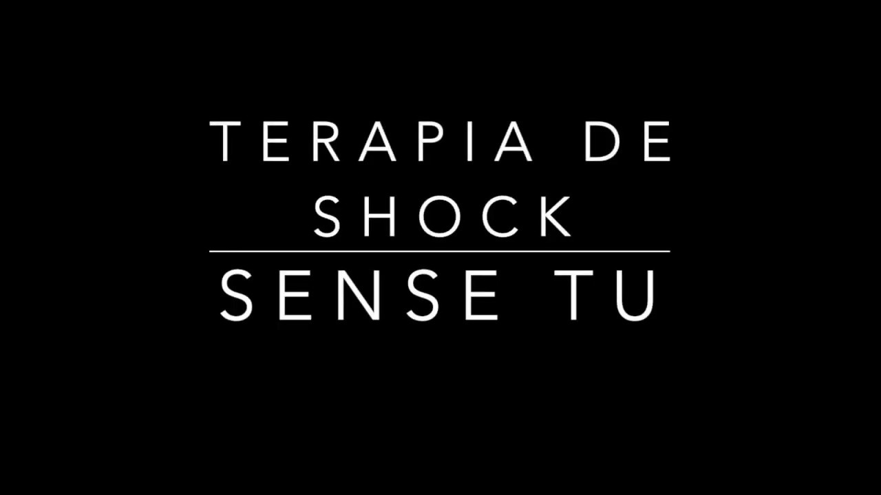 Terapia de Shock, tutorial sense tu. Partitura sheet music