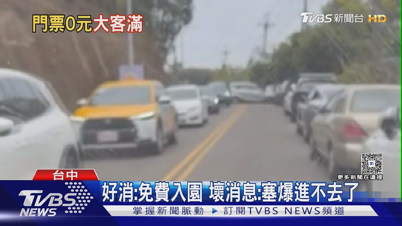 今東勢林場 好消息:免費入園 壞消息:已塞爆｜TVBS新聞 @TVBSNEWS02