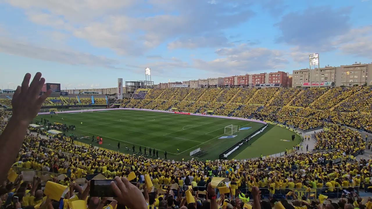 Himno del Aficionado de La Union Deportiva Las Palmas de Luis Quintana Partido del ascenso 2023