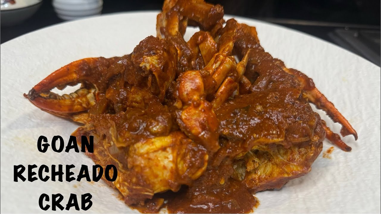 Goan Recheado Crabs| Goan Recipe |