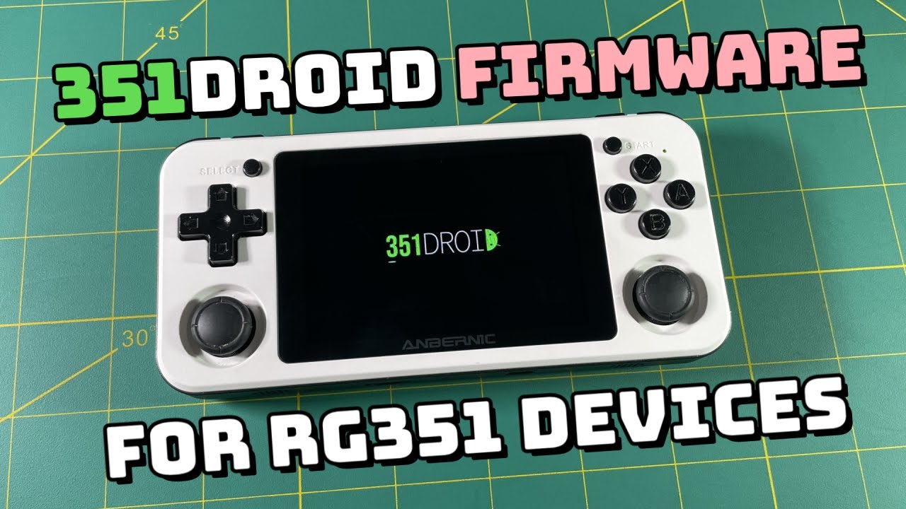 Introducing 351Droid for RG351P, RG351M, and RG351V! // Android 11