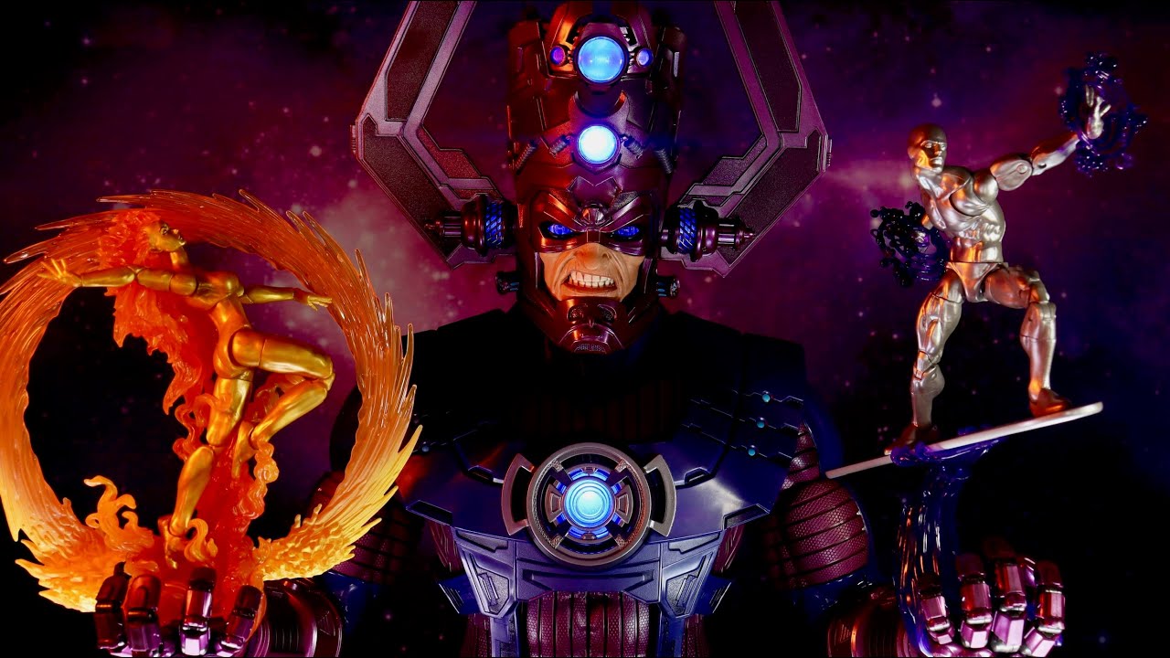 GALACTUS MARVEL LEGENDS HASLAB #2 ACTION FIGURE REVIEW