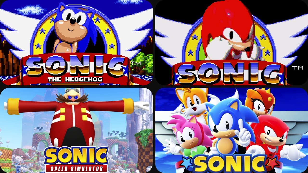 I Spent 30 Years Watching Sonic's Start Screens EVOLVE!