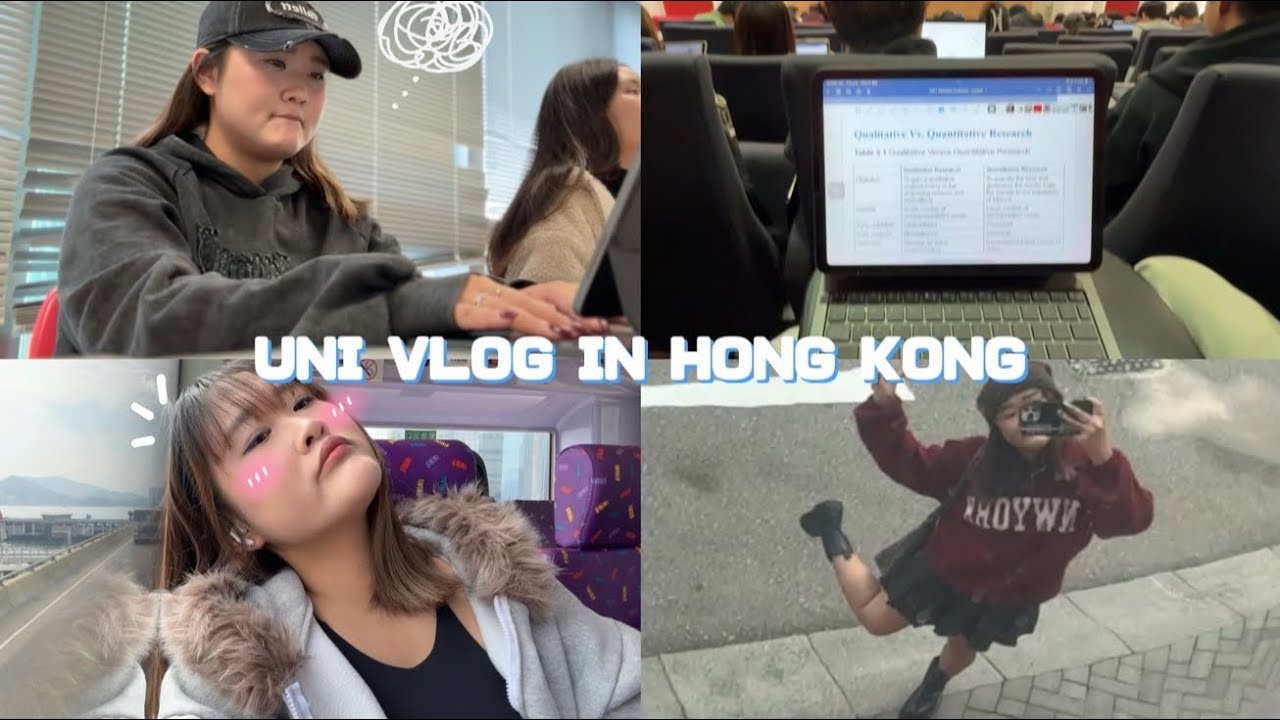 UNI VLOG🇭🇰| 大學生上課日常💻做了個超衝動的決定？？超推薦的Canmake胭脂😳 自律健身的一星期🏋️‍♀️| Thisische