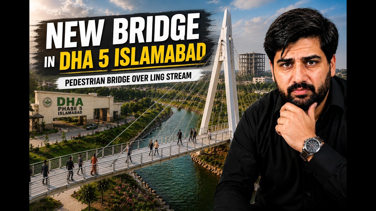 This New Bridge Will Change DHA 5 Islamabad Forever! 🚨