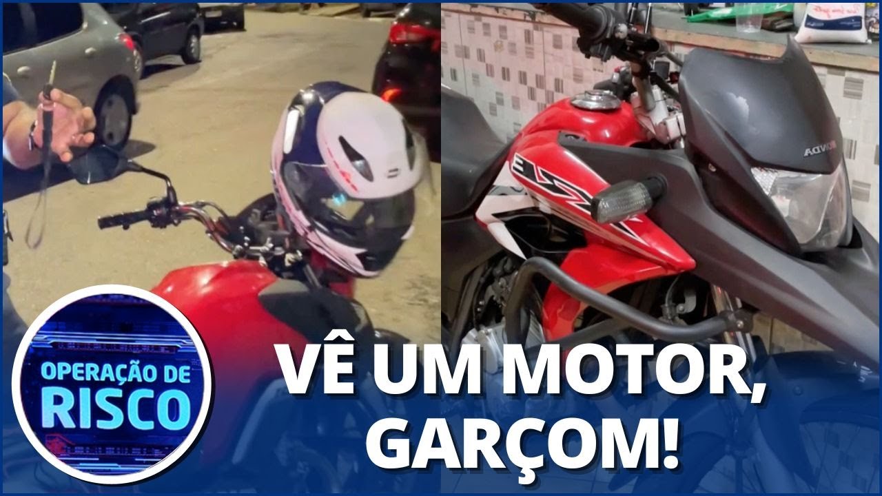 Polícia descobre desmanche de moto em meio a fuga de indivíduo