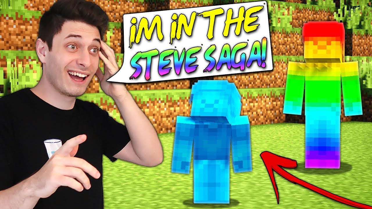 Realistic Steve Saga - MEETING BLUE STEVE IN REAL LIFE