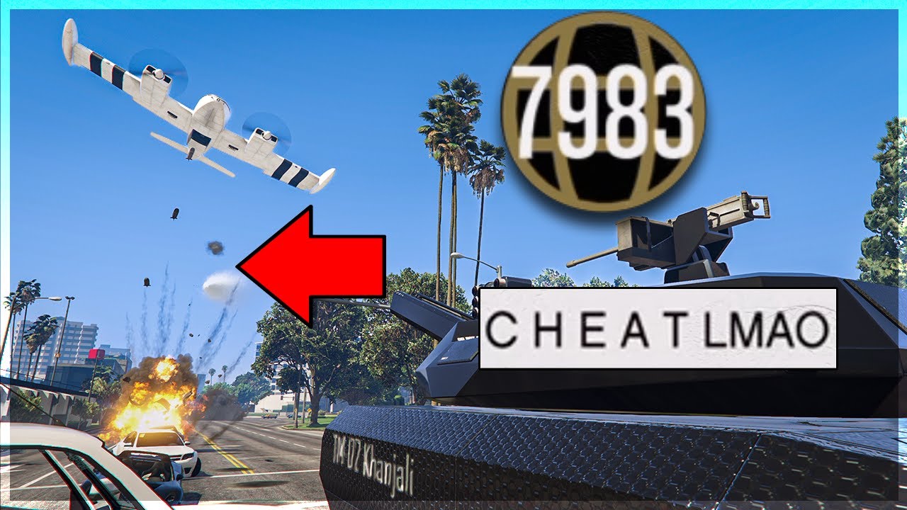I Found The STUPIDEST Level 7983 Tank Griefer on GTA Online! (Ragequits)