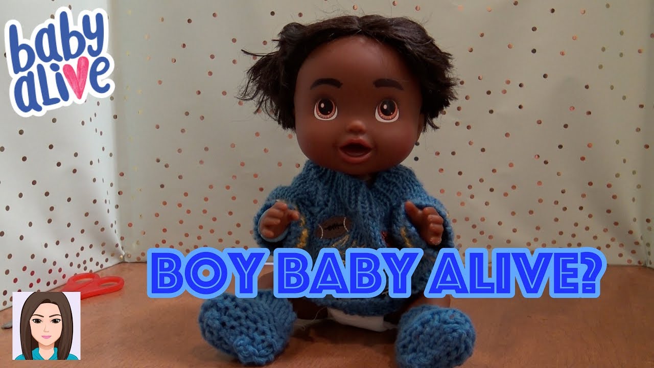Making A Custom Boy Baby Alive Doll!