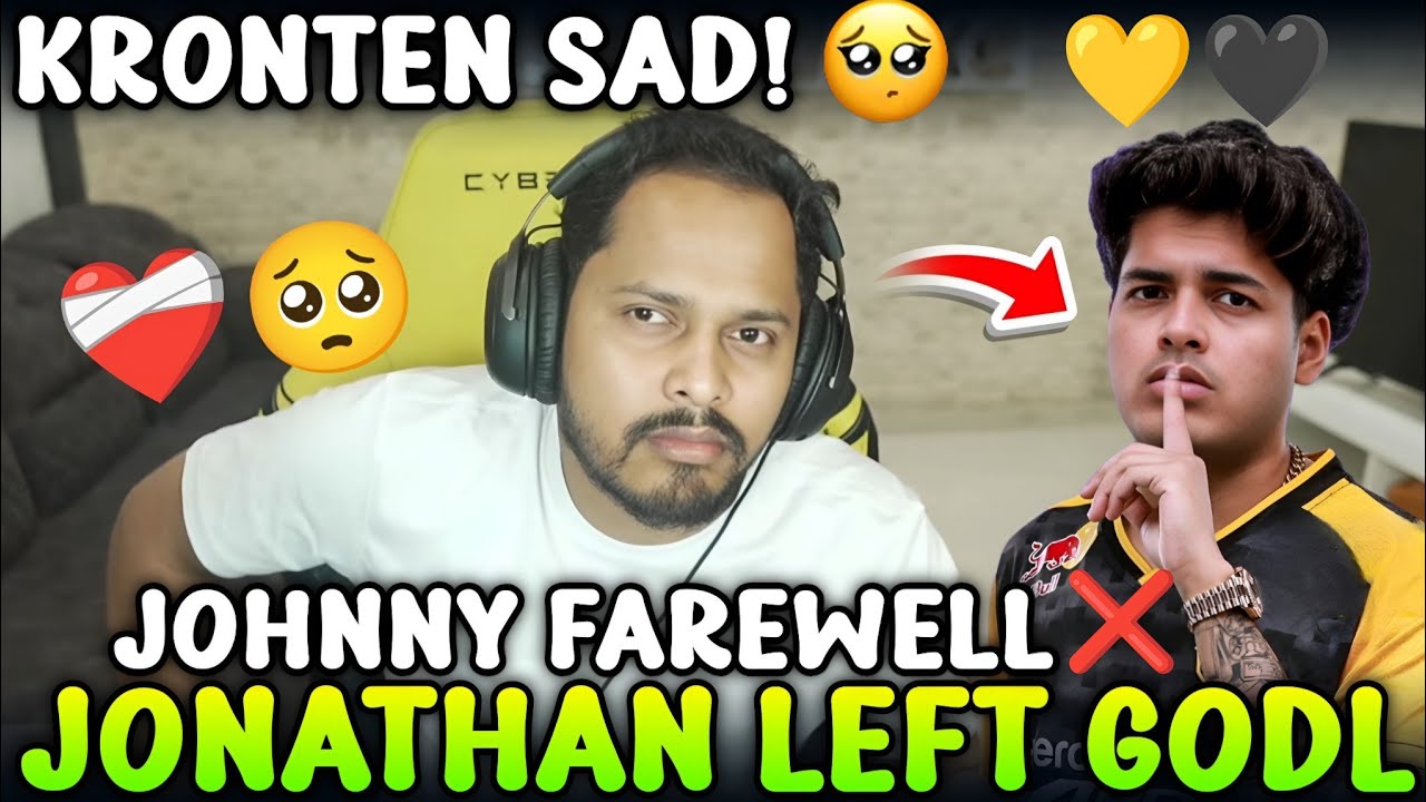 KRONTEN ON WHY JONATHAN LEFT GODL 🥺❤️&zwj;🩹 KRONTEN SAD 😢 REPLY ON JONATHAN FAREWELL POST ❌ | GODL 