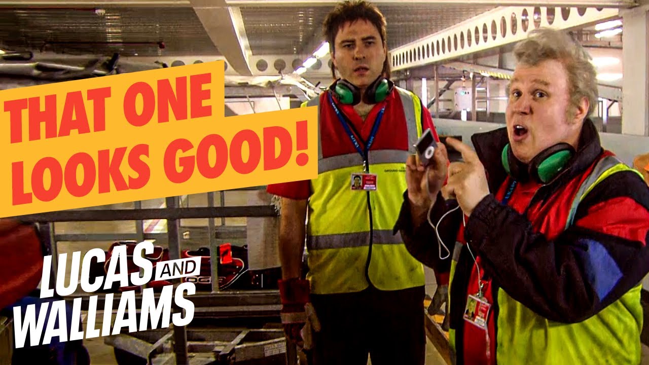 The Baggage Handler Moral Code... | Come Fly With Me | Lucas and Walliams