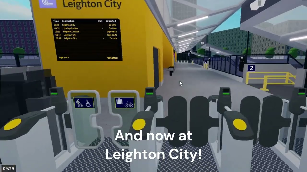TRIP - Queens Road / Croydon to Angel Pass / Stepford - Roblox Croydon v1.3 / SCR v1.10