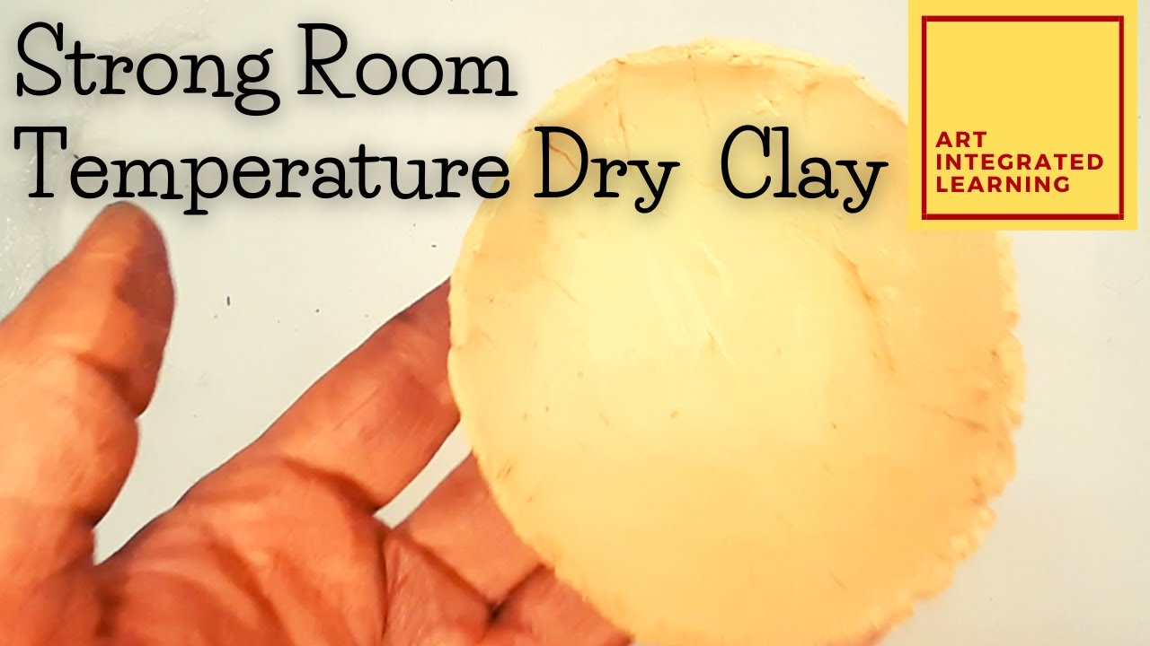 Simple Paper Fiber Reinforced Clay | Great Dry Strength