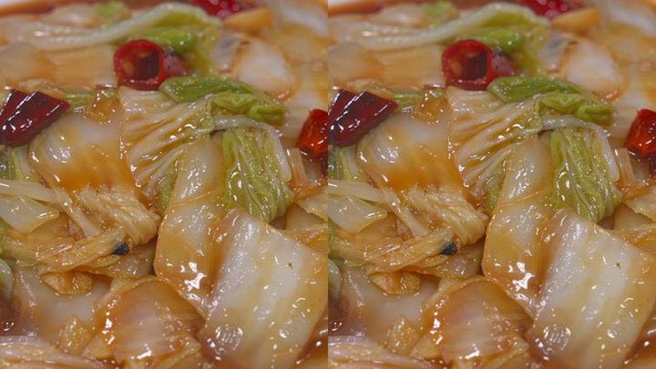 炒白菜千万不要直接下锅，难怪不好吃，教你技巧，鲜嫩入味不出水 #醋溜白菜 #美食教程 #舌尖上的抖音