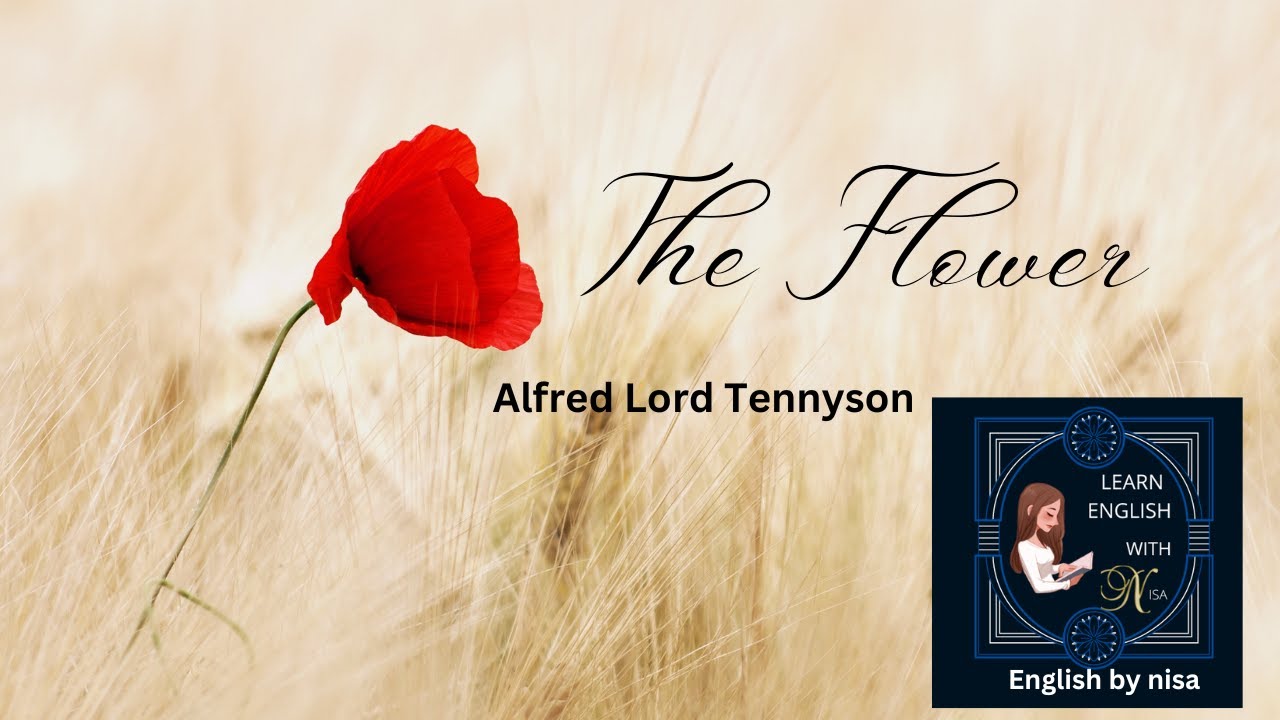 Poem The Flower Summary in English by Alfred Tennyson ||  semester -iv