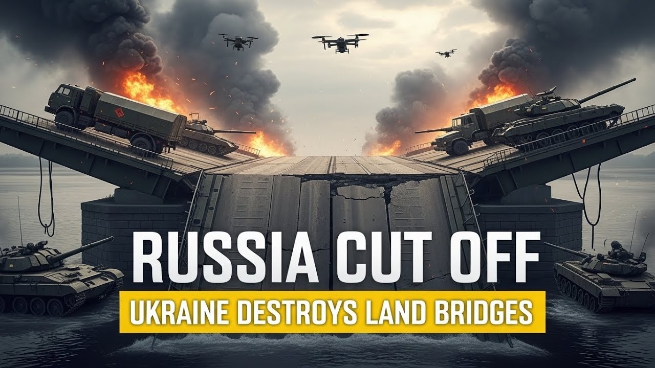 How Ukraine&rsquo;s Bridge Strikes Are Crippling Russian Military Logistics