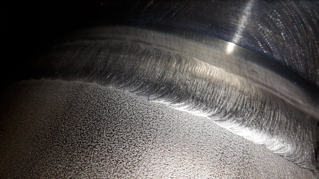 Edelstahl Rohr Rundnaht Stumpfnaht WIG Schwei&szlig;en, Chrom Nickel Stahl, 2,6mm zweilagig DN100, YouTube