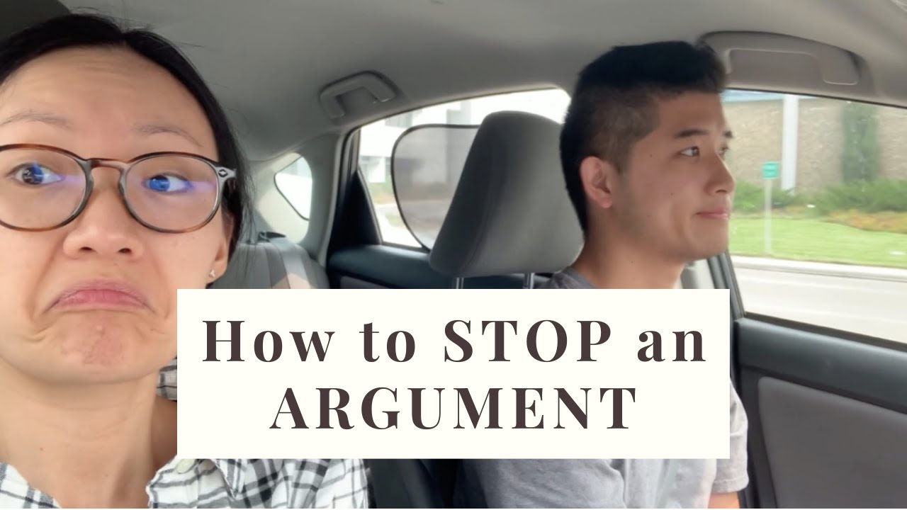 How to STOP an Argument in Your Christian Marriage