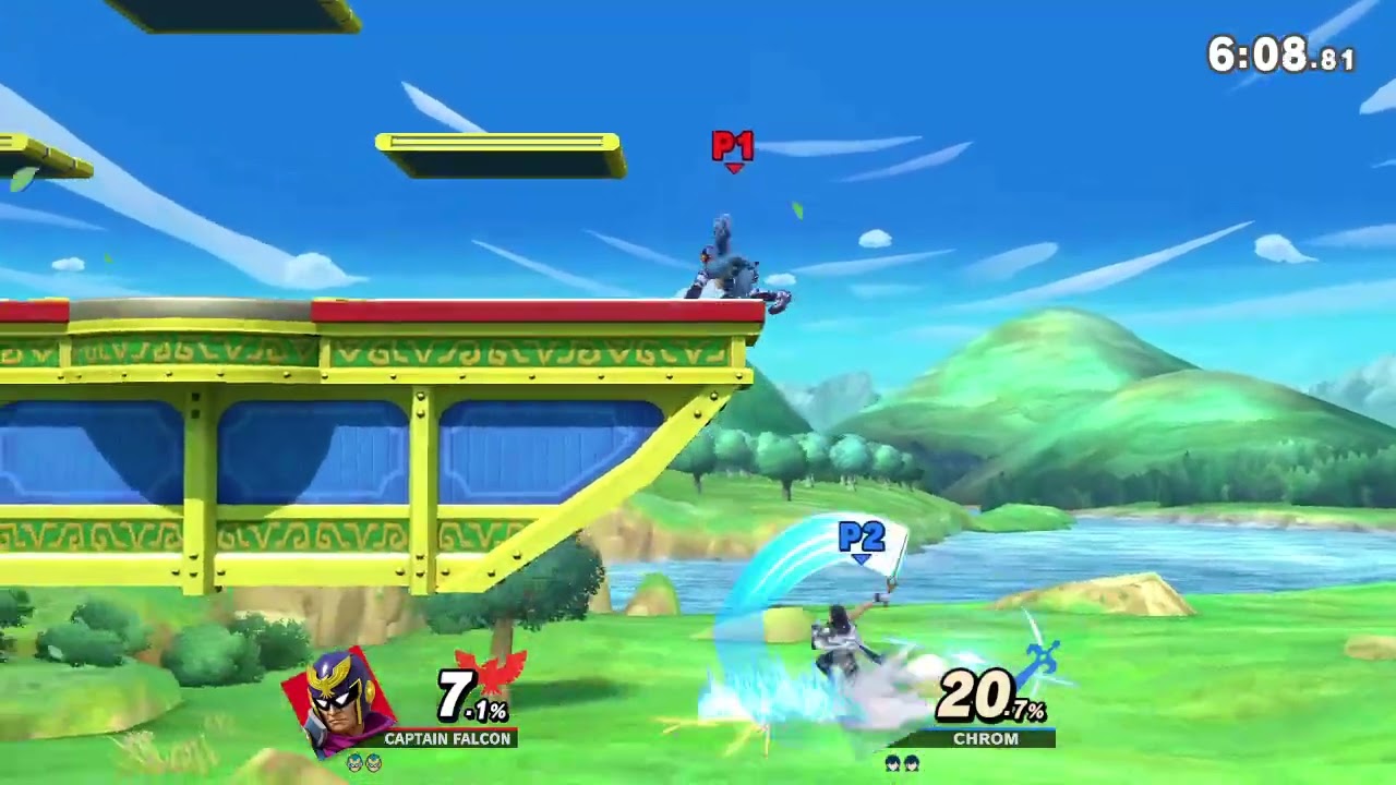 Captain Falcon is such a fun burst fighter