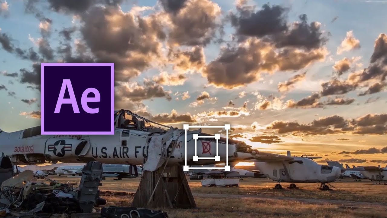 Отслеживание движения в After Effects (простое)