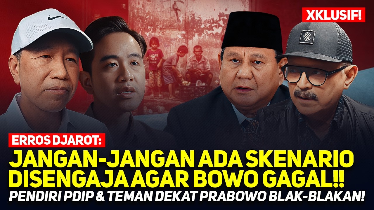 XKLUSIF! ERROS DJAROT: JANGAN-JANGAN ADA SKENARIO DISENGAJA AGAR BOWO GAGAL!