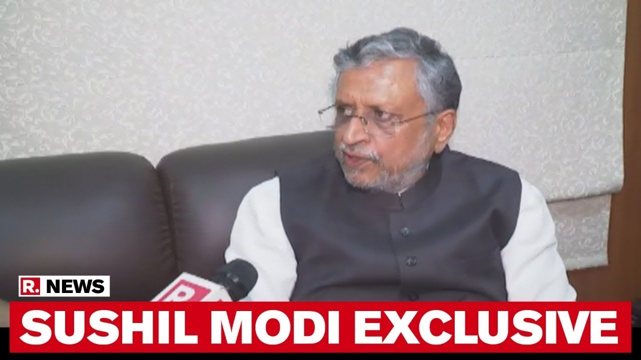 Bihar Dy CM Sushil Modi Speaks On Centre Announcing Relief For MSMEs And DISCOMs Sectors