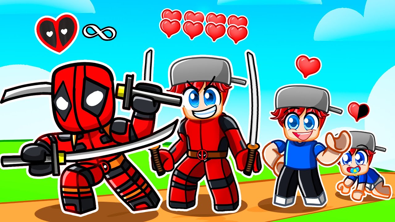 Gara’s BIRTH to DEADPOOL in Roblox!