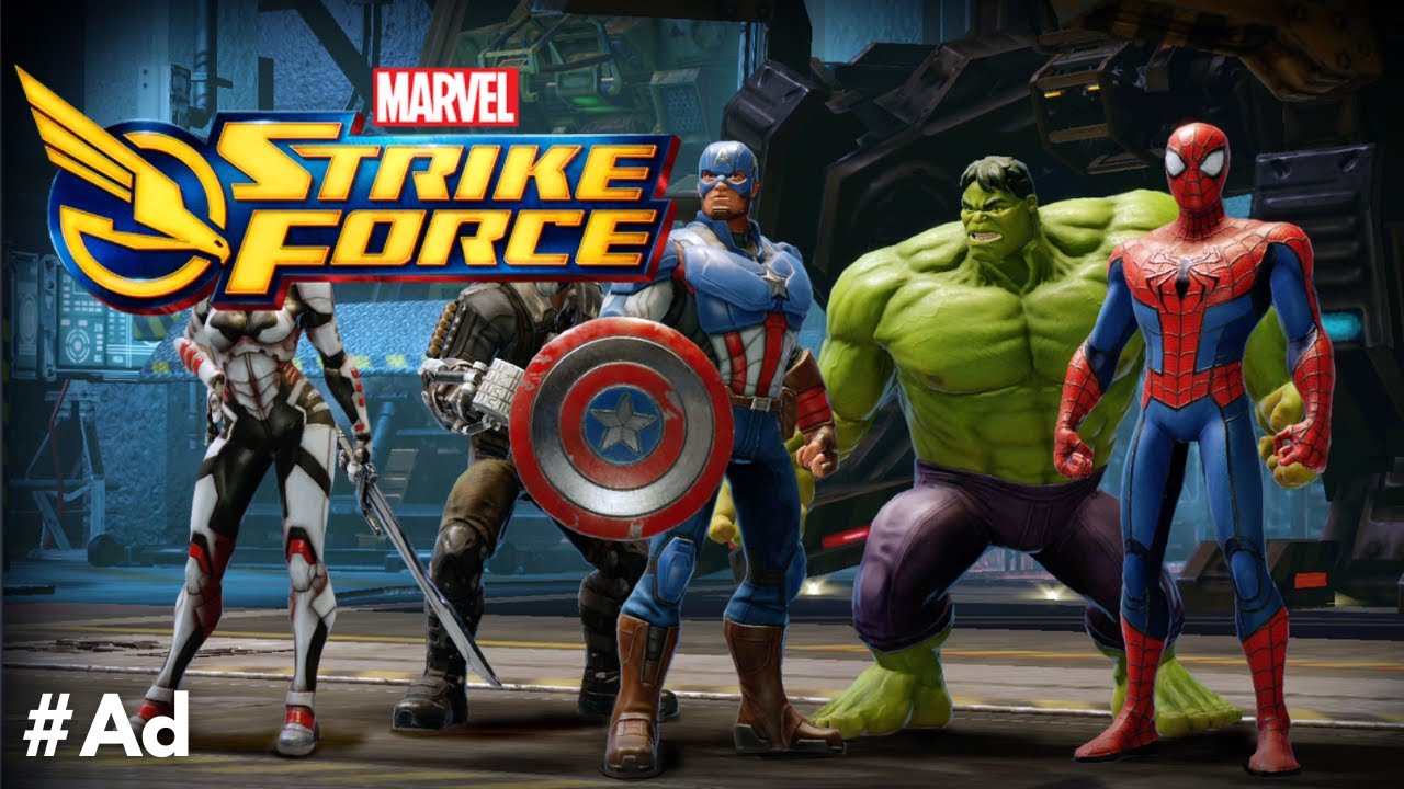 playing some more marvel #ad | Marvel Strike Force