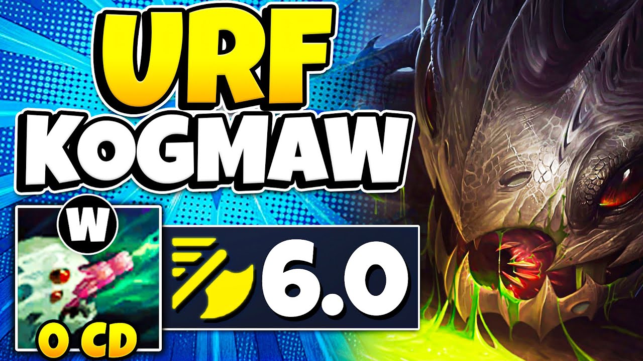 Kog'maw, but I Have 6.0 Attack Speed and Melt EVERYTHING