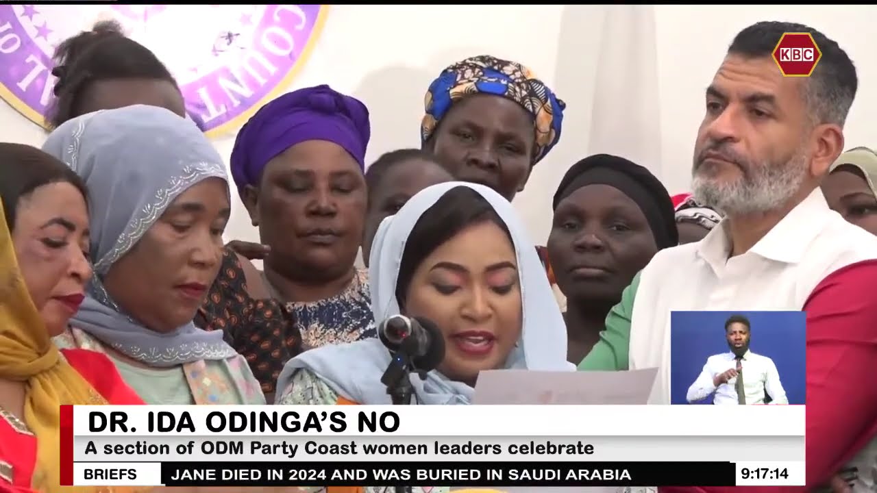 ODM Coast women leaders celebrate Ida Odinga’s appointment