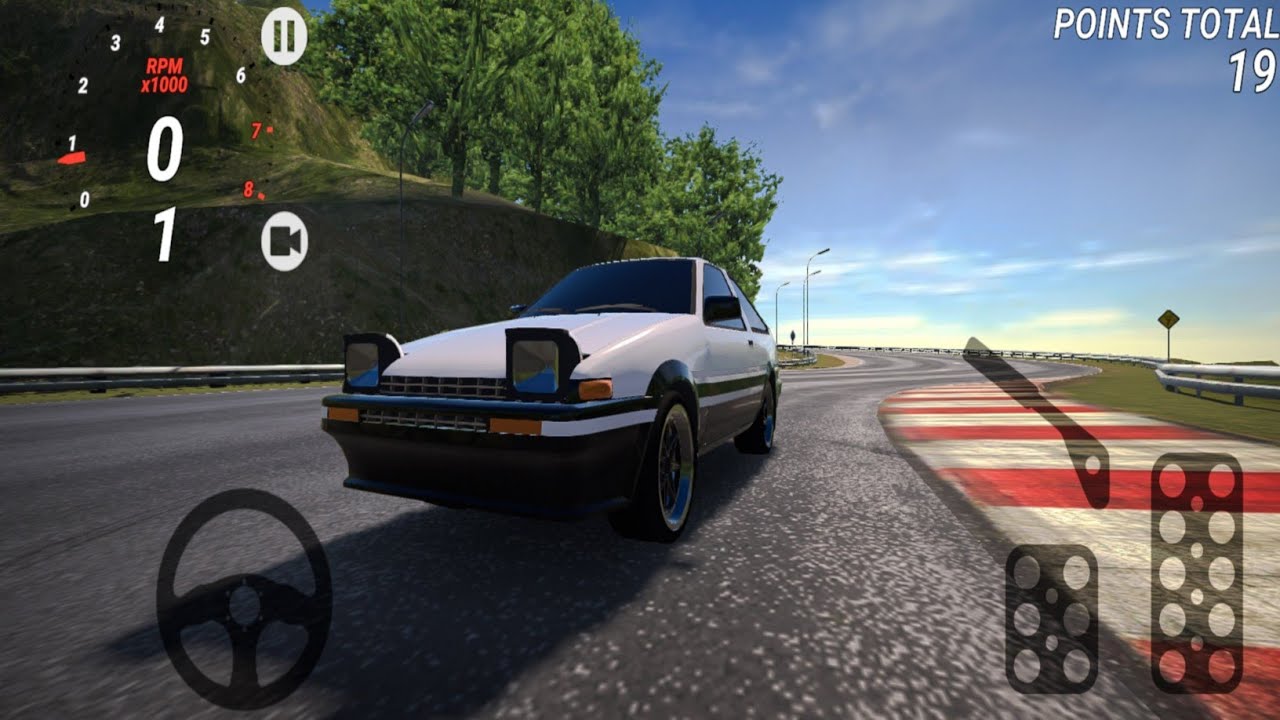 Free drift in Drift Hunter - Gameplay walkthrough