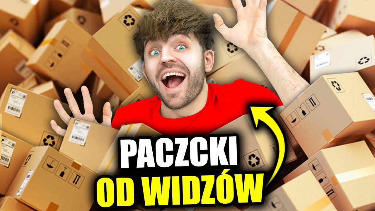Otwieram DZIWNE PACZKI OD WIDZÓW! *nowa seria*