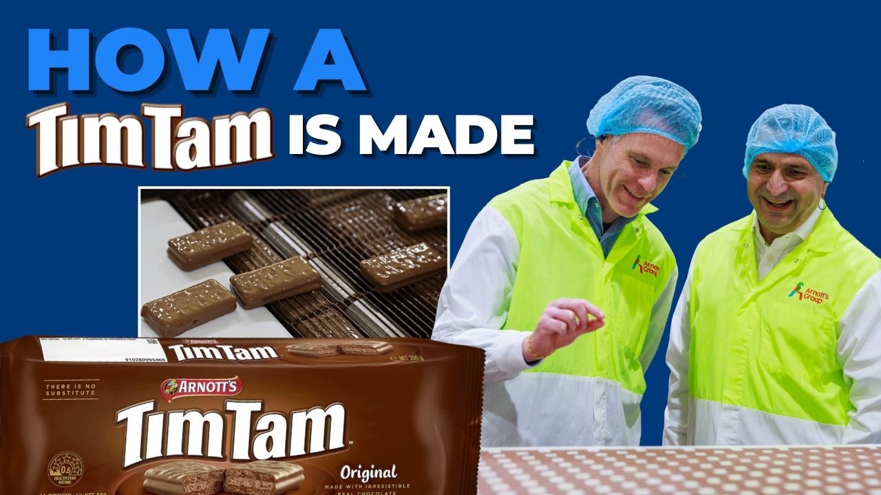 How a Tim Tam is made