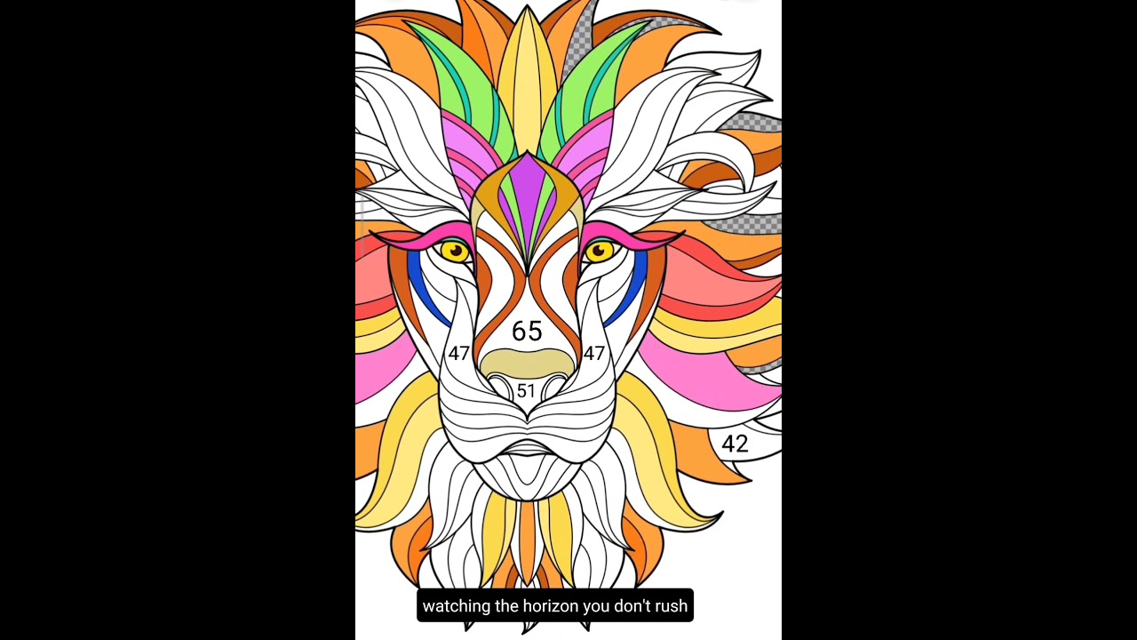 🌈🎨🦁🖌️🪄💫#viral #shorts #viralart #coloringrelaxation