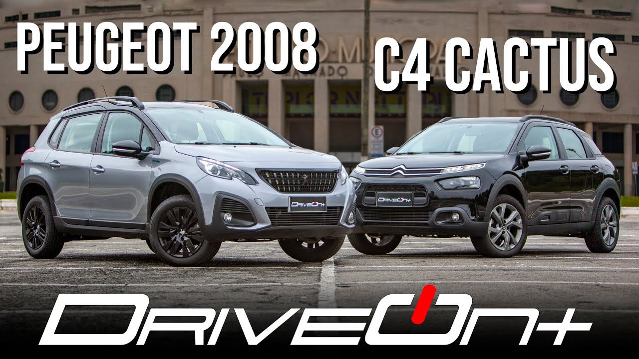 Peugeot 2008 ou Citroën C4 Cactus? Qual a melhor opção? | Comparamos os SUVs compactos franceses
