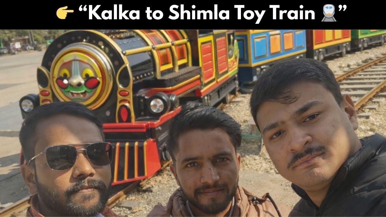Kalka to Shimla Toy Train 🚆 | Scenic Mountain Train Ride