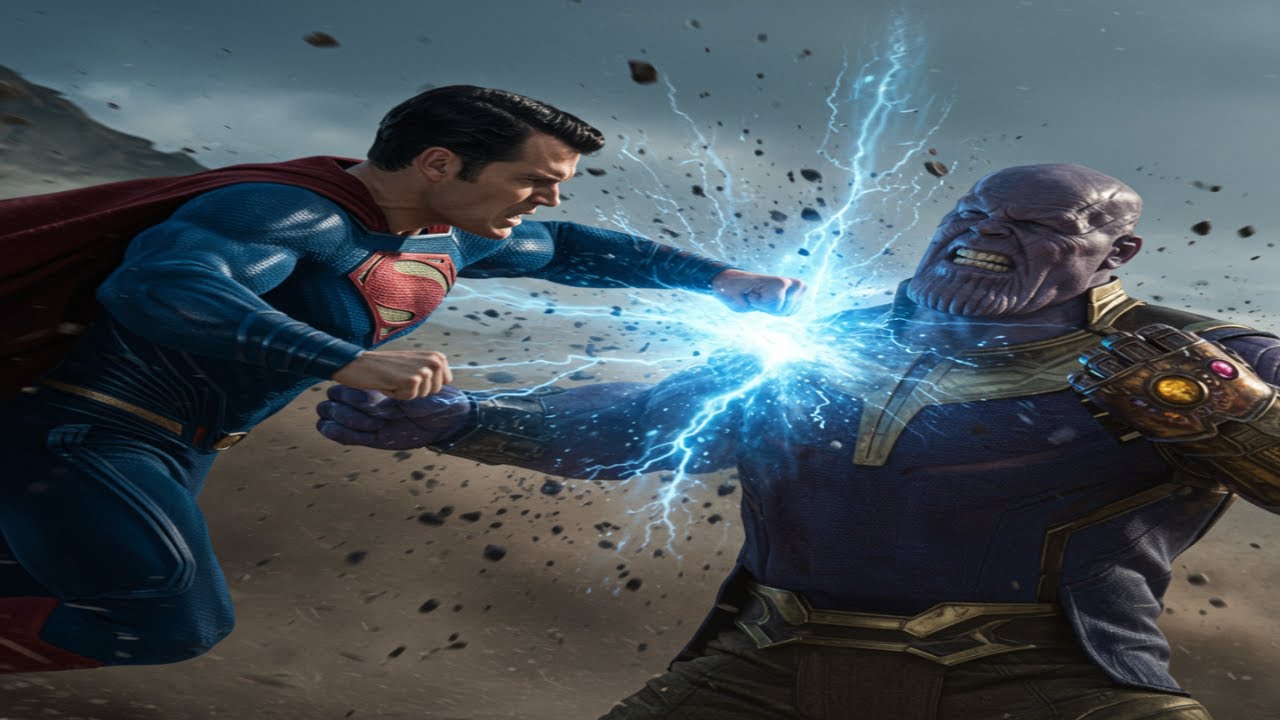 SUPERMAN VS THANOS | CONFRONTO CÓSMICO LENDÁRIO