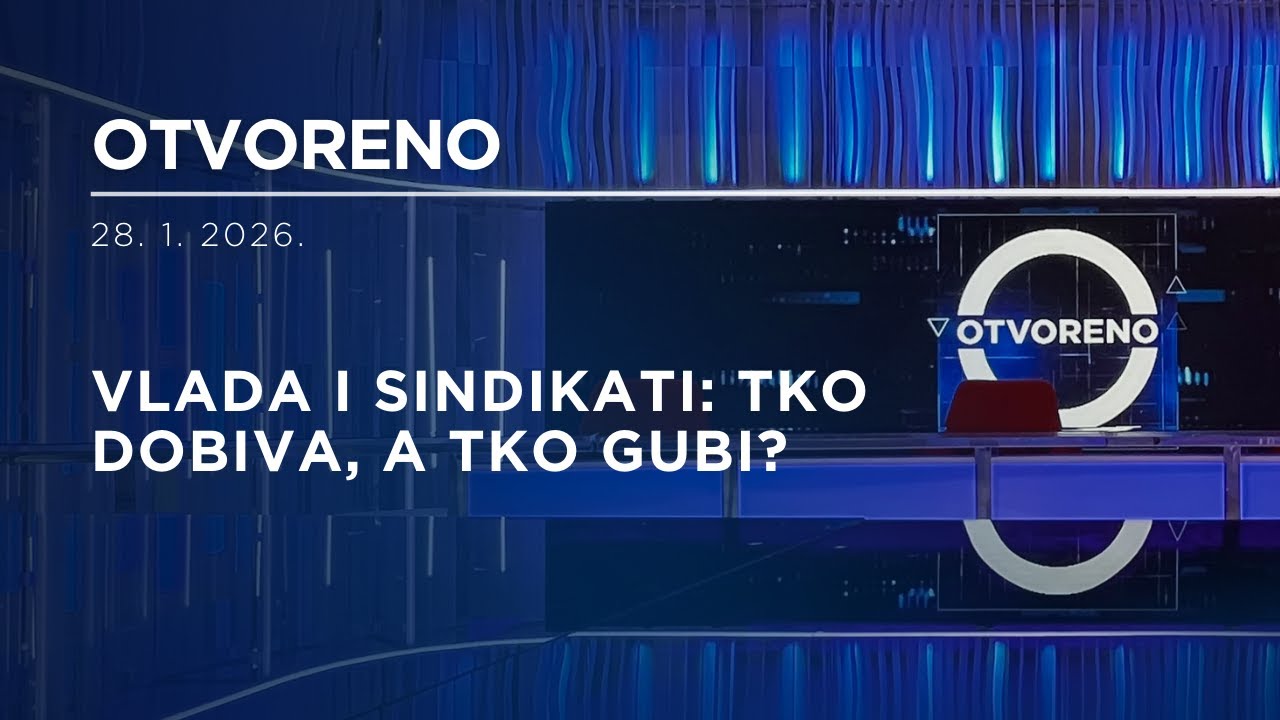 Otvoreno: Vlada i sindikati: tko dobiva, a tko gubi?