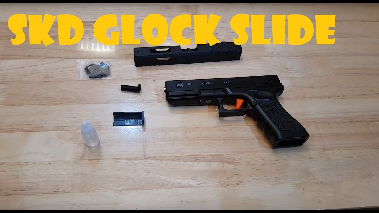 SKD G18 gel blaster slide upgrade