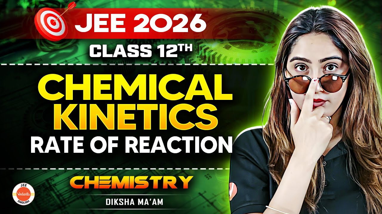 Class 12 | Chemistry | JEE 2026 | Rate of Reaction 🔥| Diksha Ma’am